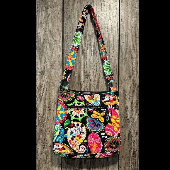 Vera Bradley Disney Parks Hipster Midnight With Mickey - Picture 2 of 3